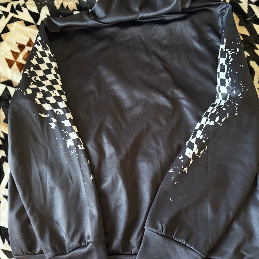 Black Speed Legend Graphic Hoodie - Picture 3 of 3